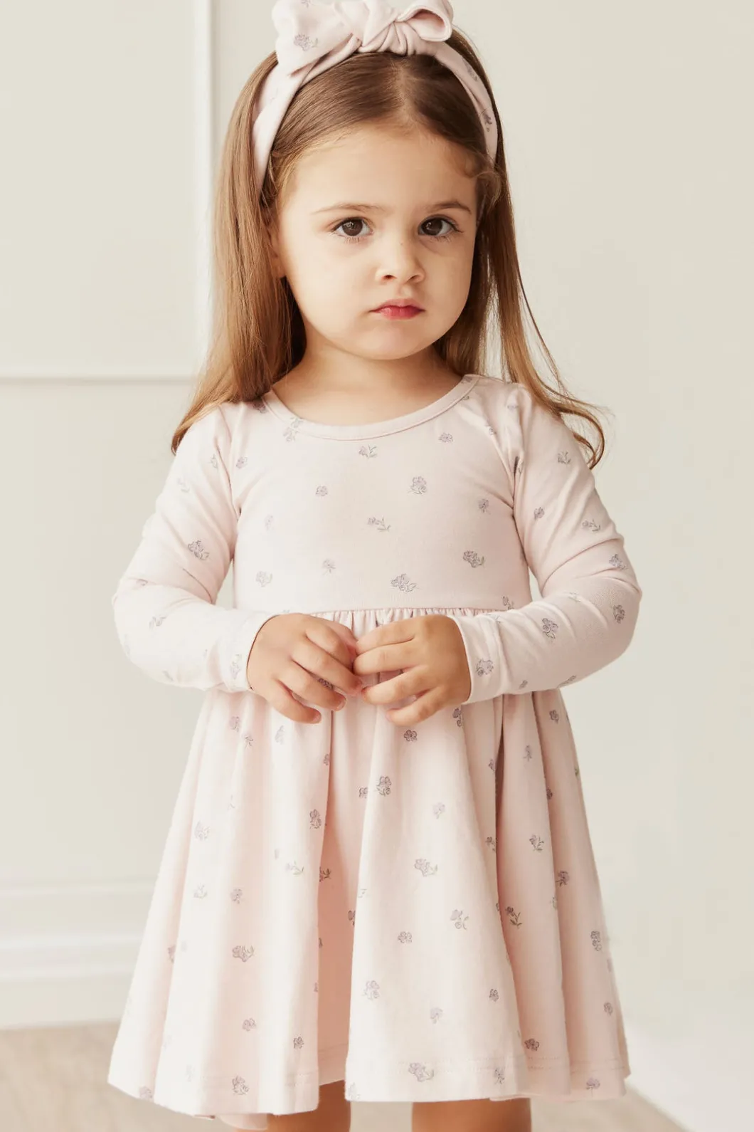 Organic Cotton Tallulah Dress - Meredith Violet