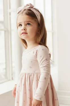 Organic Cotton Tallulah Dress - Meredith Violet