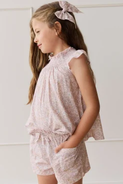 Organic Cotton Tamara Top - Chloe Mauve