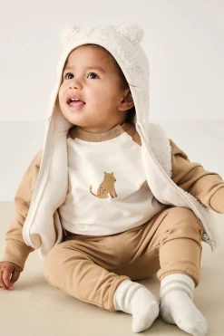 Organic Cotton Tao Sweatshirt - Bronzed Leopard