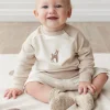 Organic Cotton Tao Sweatshirt - Fable Deer Cloud