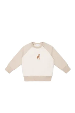 Organic Cotton Tao Sweatshirt - Fable Deer Cloud