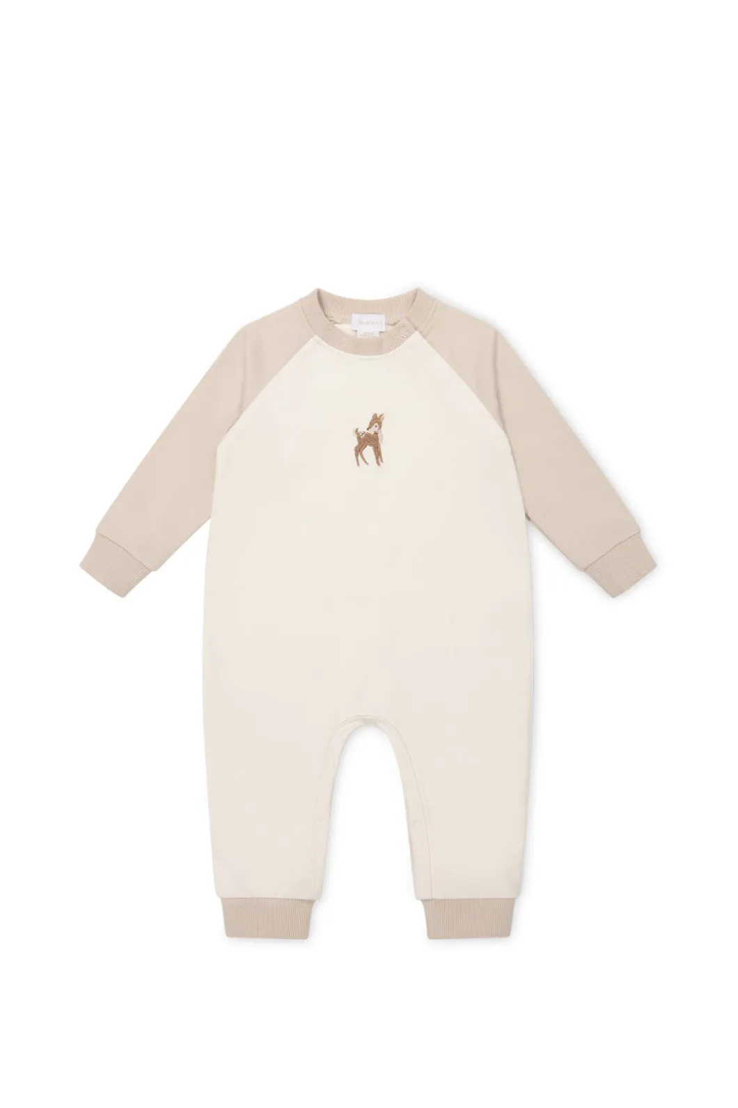 Organic Cotton Tao Sweatshirt Onepiece - Fable Deer Cloud