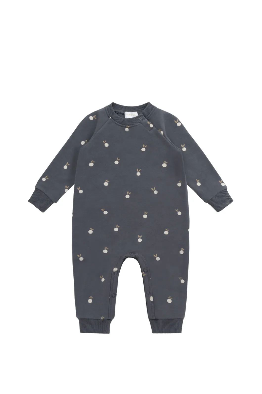 Organic Cotton Tao Sweatshirt Onepiece - Bobby Berries Shadow