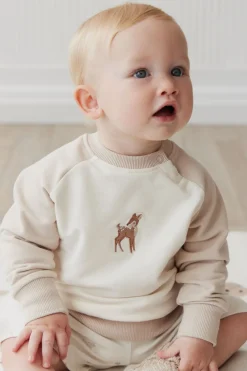 Organic Cotton Tao Sweatshirt - Fable Deer Cloud