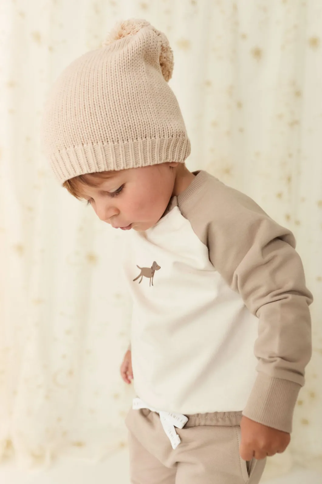 Organic Cotton Tao Sweatshirt - Vintage Taupe Cosy Basil
