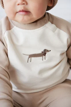 Organic Cotton Tao Sweatshirt - Cosy Basil Fawn