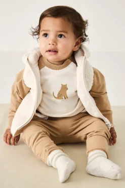 Organic Cotton Tao Sweatshirt - Bronzed Leopard
