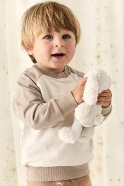 Organic Cotton Tao Sweatshirt - Vintage Taupe Cosy Basil
