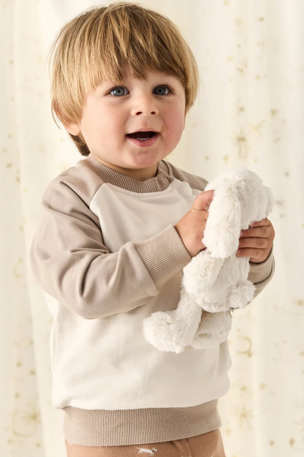Organic Cotton Tao Sweatshirt - Vintage Taupe Cosy Basil