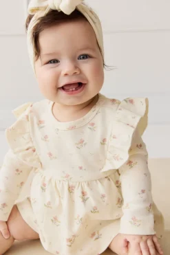 Organic Cotton Vivienne Playsuit - Emilia Egret