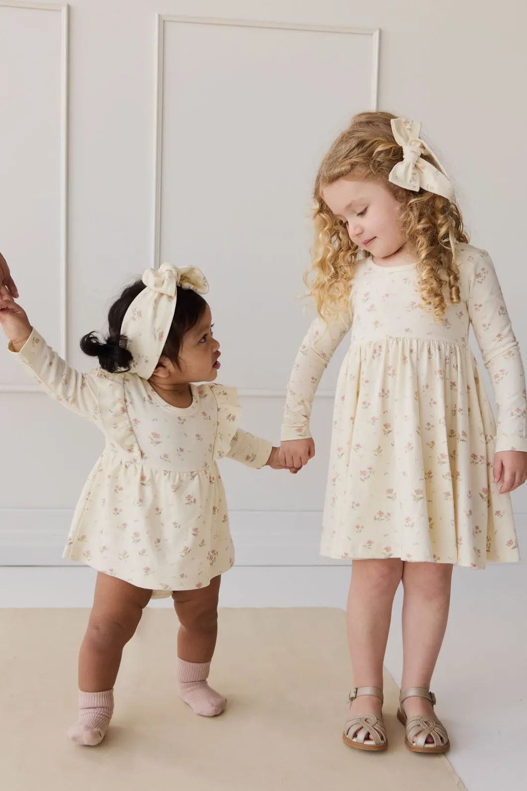 Organic Cotton Vivienne Playsuit - Emilia Egret