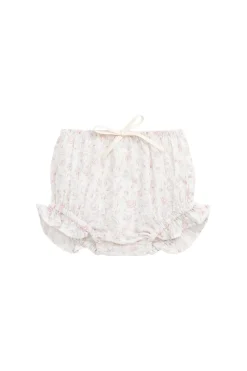 Organic Cotton Voile Frill Bloomer - Grace Floral
