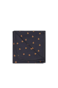 Organic Cotton Wrap Blanket - Fox Cubs Constellation
