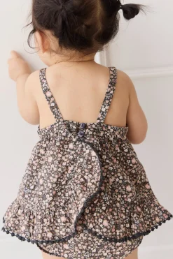 Organic Cotton Zoe Top - Winter Moonless Night