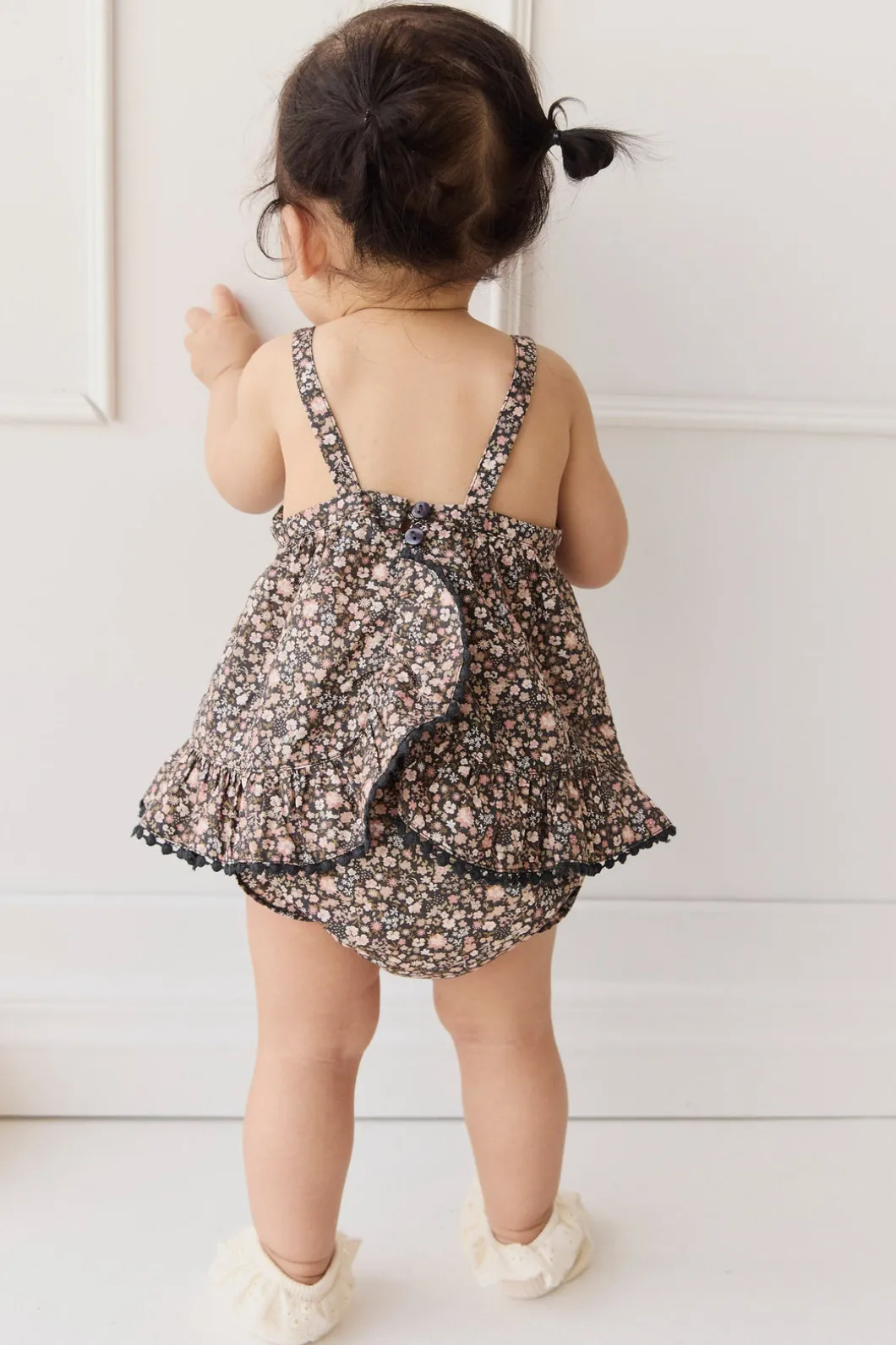 Organic Cotton Zoe Top - Winter Moonless Night