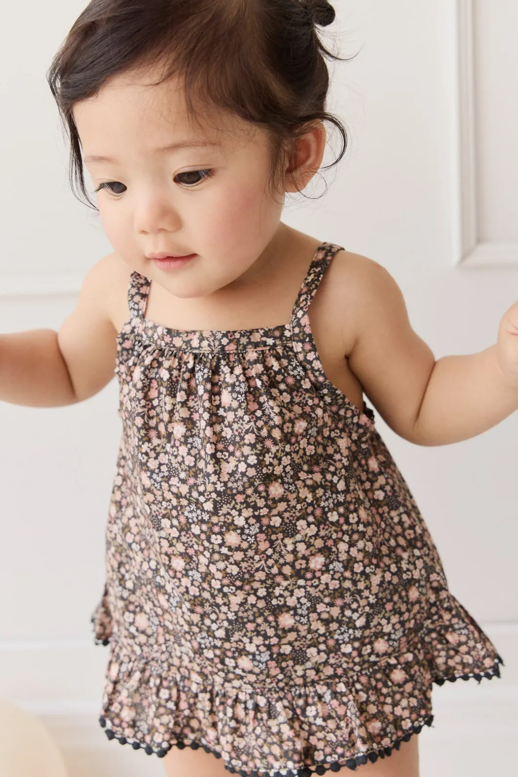 Organic Cotton Zoe Top - Winter Moonless Night