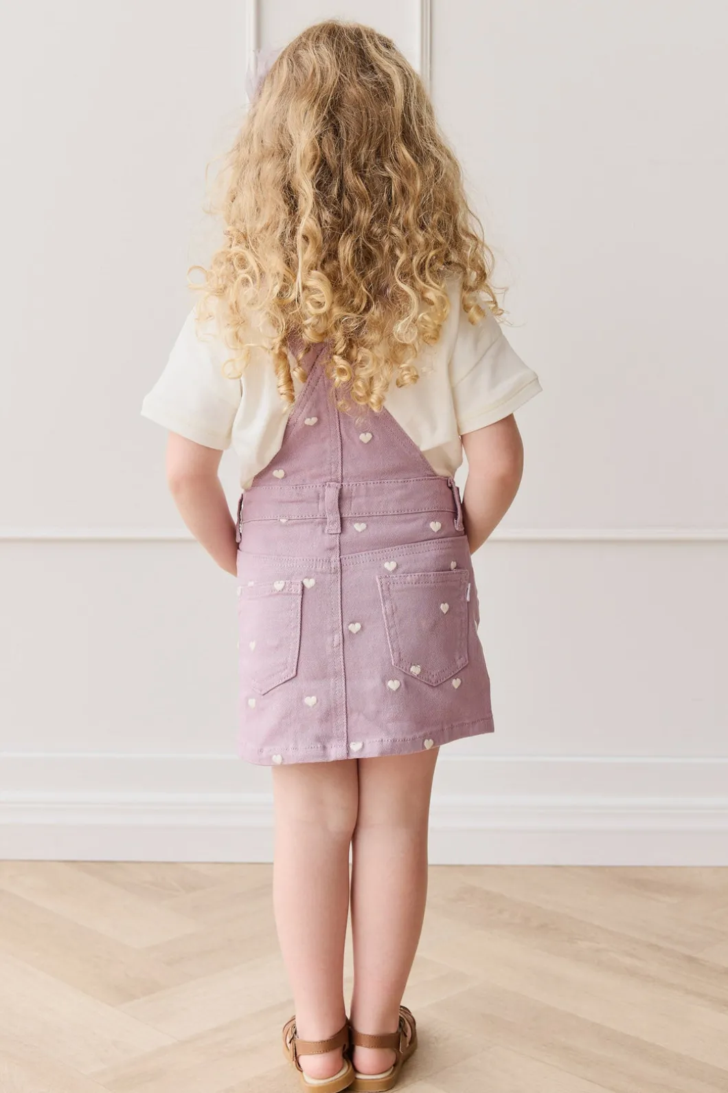Overall Dress - Petite Heart Melody