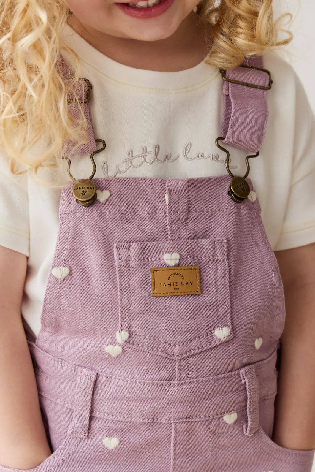 Overall Dress - Petite Heart Melody
