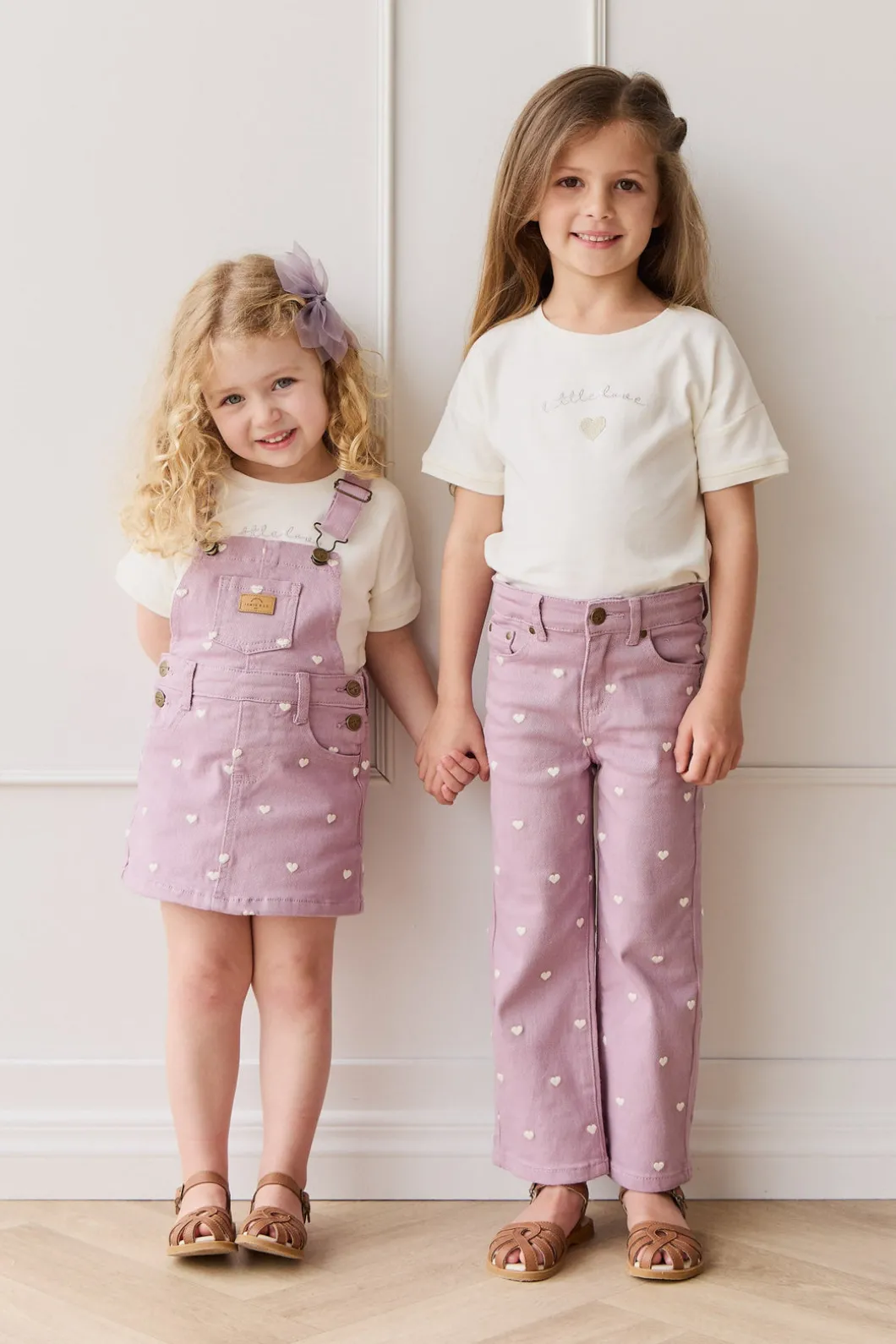 Overall Dress - Petite Heart Melody