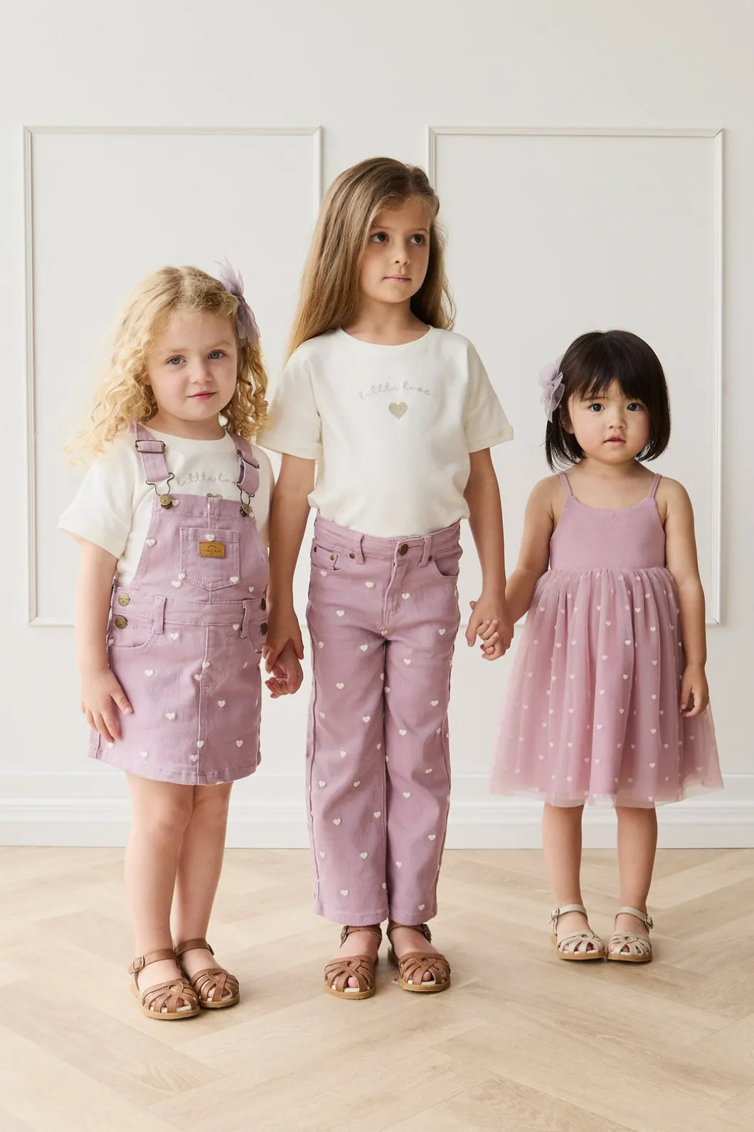 Overall Dress - Petite Heart Melody
