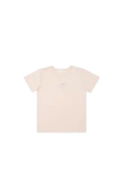 Pima Cotton Aude Oversized Tee - Ballet Pink Fairy