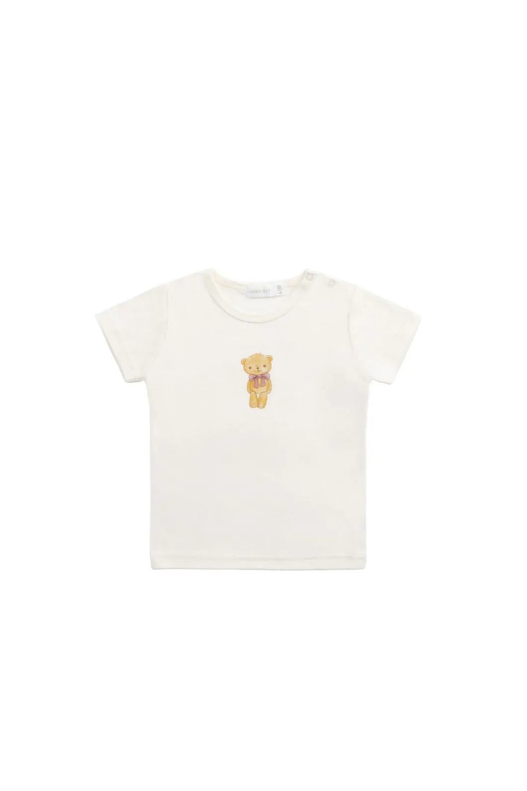 Pima Cotton Aude Tee - Cloud Little Georgie