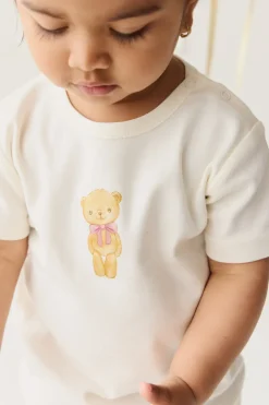 Pima Cotton Aude Tee - Cloud Little Georgie