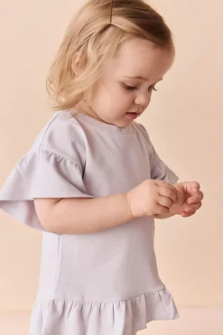Pima Cotton Courtney Ruffle Top - Tulle