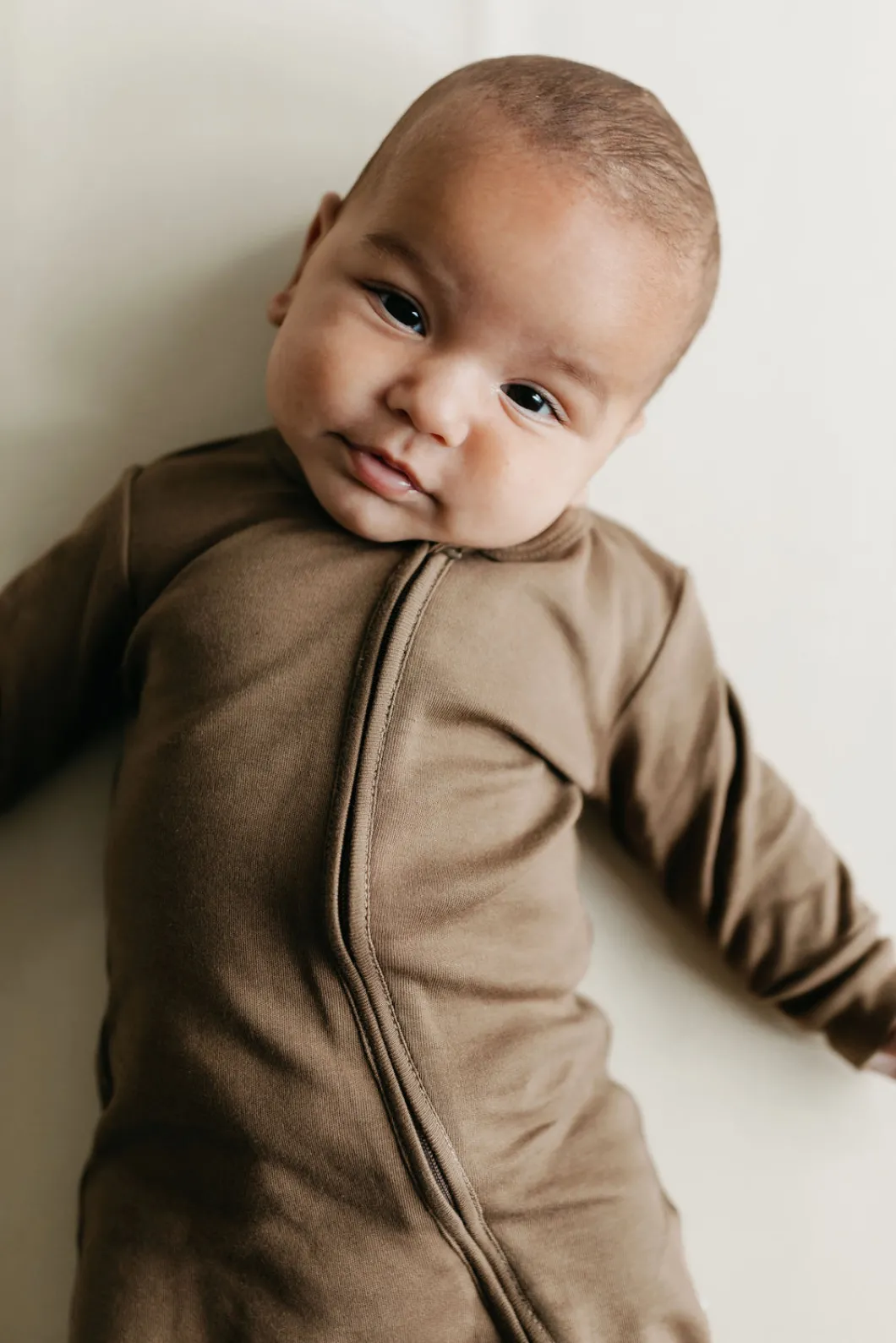 Pima Cotton Frankie Zip Onepiece - Cub