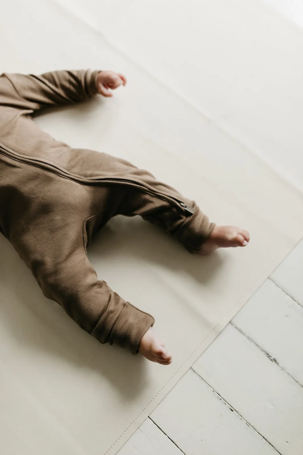 Pima Cotton Frankie Zip Onepiece - Cub