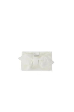 Pima Cotton Headband - Milk