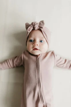Pima Cotton Headband - Softest Mauve
