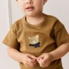 Pima Cotton Hunter Tee - Autumn Bronze Cosy Bobbie