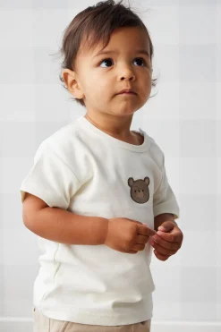 Pima Cotton Hunter Tee - Cloud Bear
