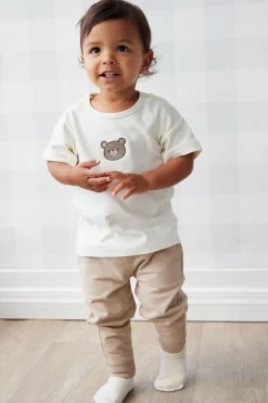 Pima Cotton Hunter Tee - Cloud Bear