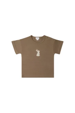 Pima Cotton Hunter Tee - Elk Garden Bunny