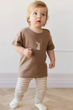 Pima Cotton Hunter Tee - Elk Garden Bunny