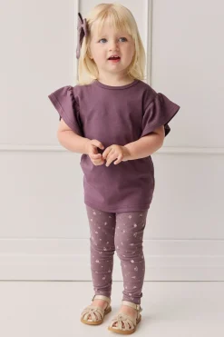 Pima Cotton Leah Top - Blackberry