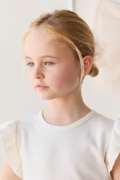 Pima Cotton Lila Top - Parchment