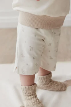Pima Cotton Marley Short - Fable Deer Cloud