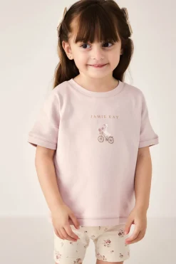 Pima Cotton Mimi Top - Gilly Violet Tint