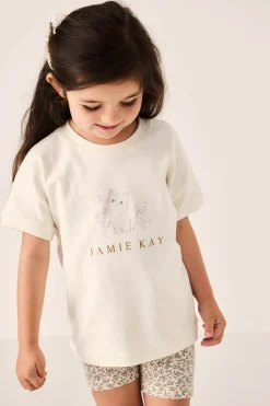 Pima Cotton Mimi Top - Kitty Parchment