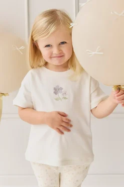 Pima Cotton Mimi Top - Plaster Briella