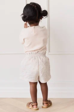Pima Cotton Mimi Top - Rosewater