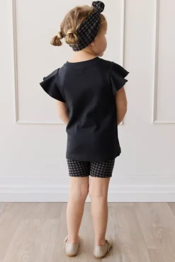 Pima Cotton Ruby Top - Black Bean