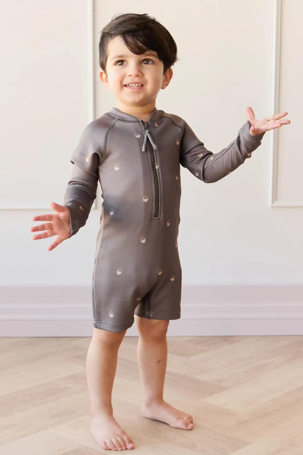 Rocco Swim Suit - Acorn Wolf