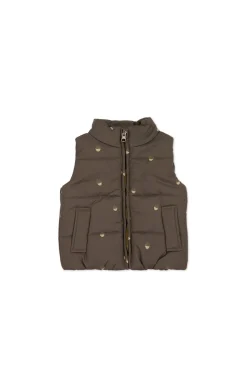Rudi Puffer Vest - Acorn Wolf