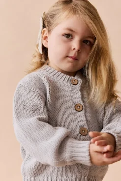 Sienna Cardigan - Dusty Blue