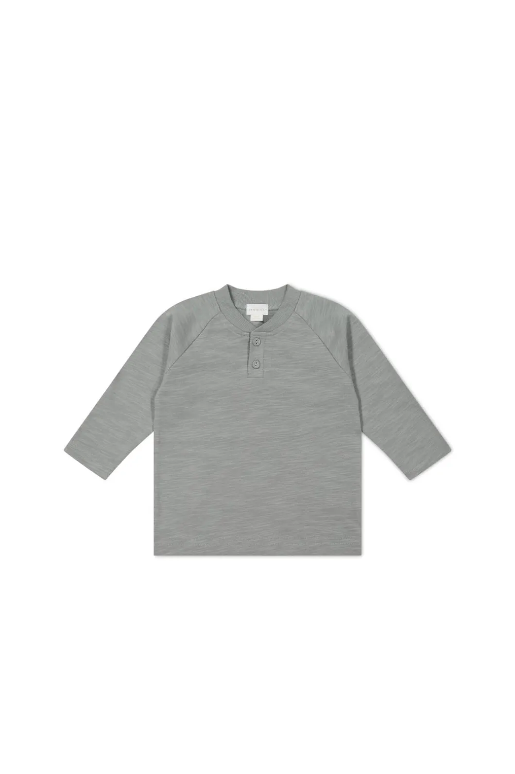 Slub Cotton Long Sleeve Weston Tee - Milford Sound